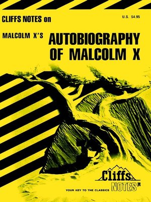 cover image of CliffsNotes on Malcolm X's Autobiography of Malcolm X